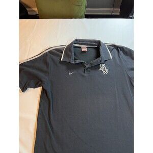 Nike Fit Chicago White Sox Polo Cotton Blend Men's Large